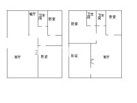 5室2廳2陽臺 邦盛南城坊戶型圖