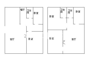 5室2廳2陽臺 邦盛南城坊戶型圖