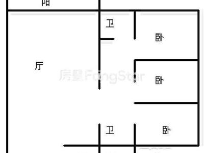 4室2廳2陽臺 滇池嶺秀二期戶型圖