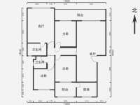 5室2廳1陽臺 龍江雅苑戶型圖