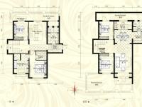 8室3廳3陽(yáng)臺(tái) 綠地海珀瀾庭別墅戶型圖