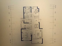 3室2廳1陽臺 華夏御府御棠戶型圖