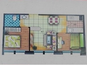 2室1廳1陽臺 環(huán)城西路559號