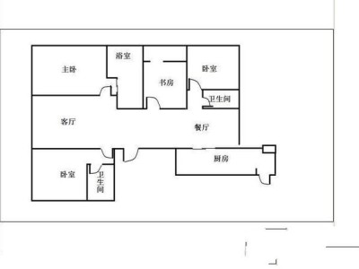 4室2廳1陽(yáng)臺(tái) 金星偉龍廣場(chǎng)