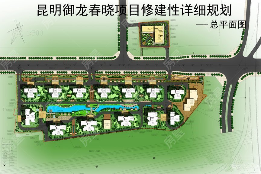 攬湖半山平面圖