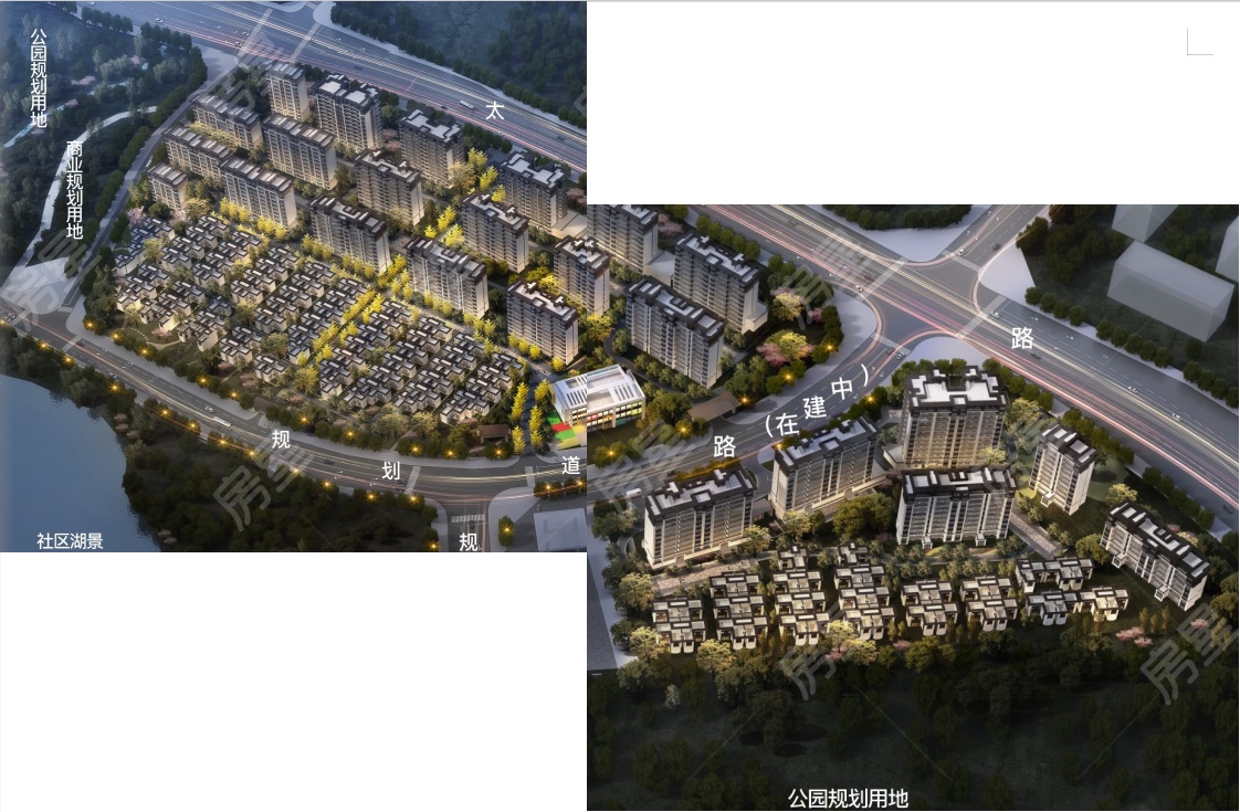 融創(chuàng)雁來湖小鎮(zhèn)清風(fēng)雅苑平面圖