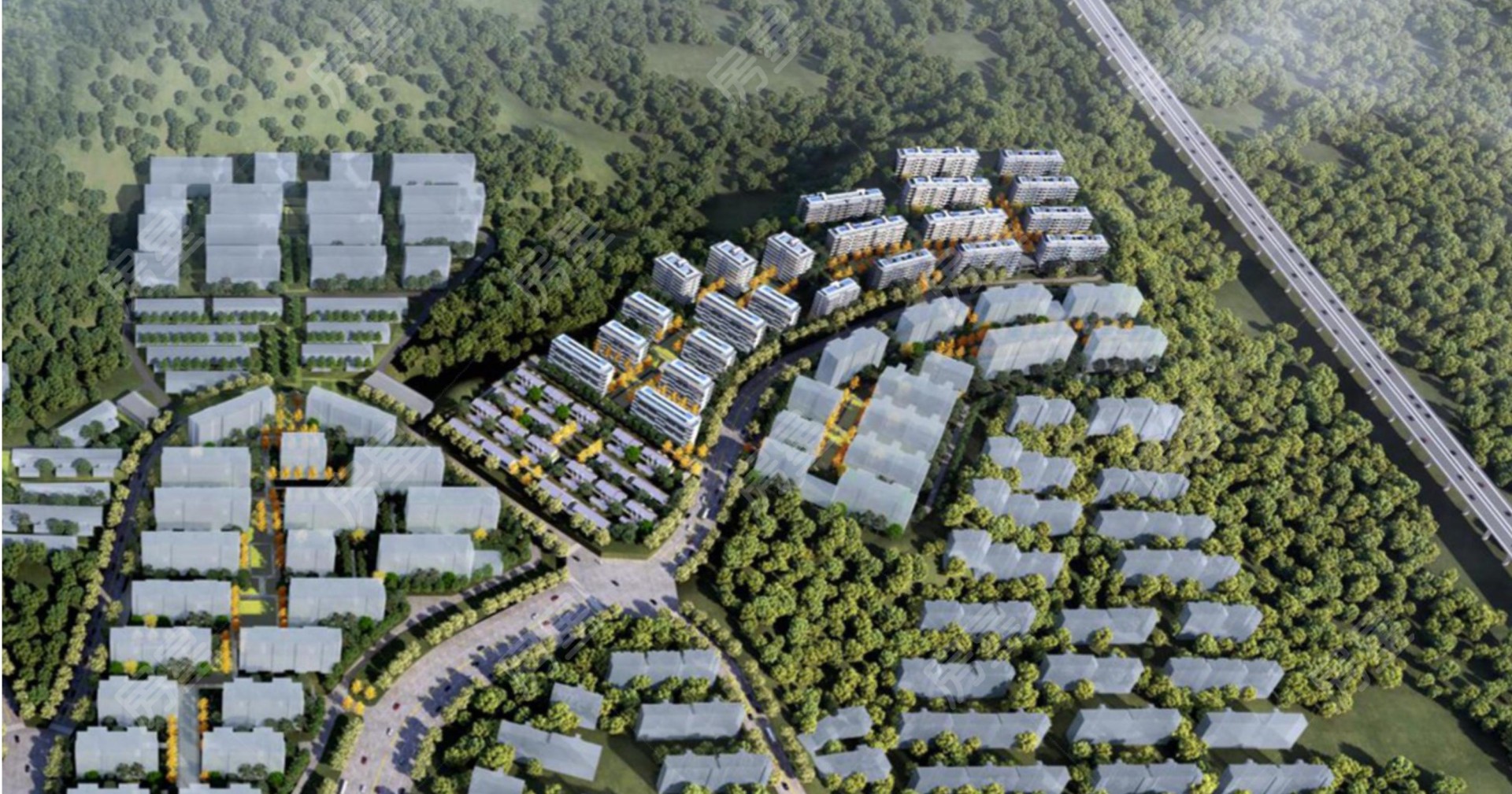 中國鐵建山語桃源二期平面圖