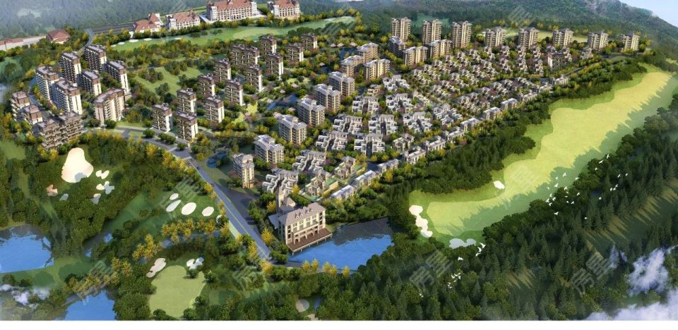 夢云南溫泉山谷六期9號地塊效果圖