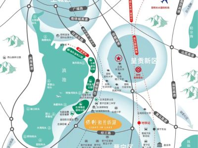 保利和光屿湖二期区位图