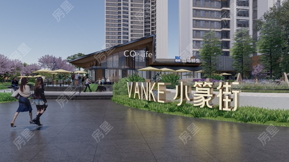 萬科都會半島一期效果圖