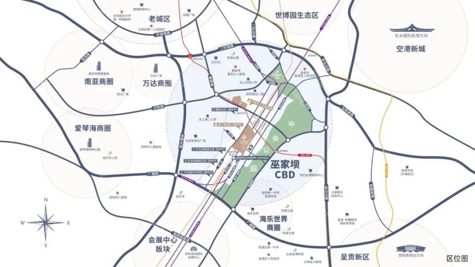 東航云錦東方區(qū)位圖