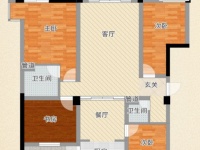 4室2廳3陽(yáng)臺(tái) 桂鑫園戶型圖