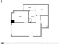 2室1廳 天驕北麓南區(qū)戶型圖