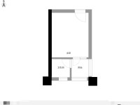 1室1陽臺 天驕北麓南區(qū)戶型圖