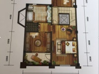 5室2廳3陽臺 中鐵水岸青城A1地塊別墅戶型圖