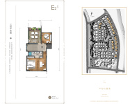 5室2廳3陽臺 山海薈別墅戶型圖