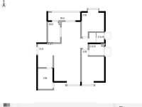 3室2廳2陽臺(tái) 和諧世紀(jì)戶型圖