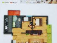 2室2廳 銀河明珠戶型圖