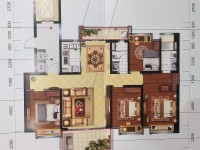 7室2廳4陽臺(tái) 碧桂園KCC云南映象戶型圖