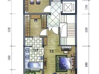 5室2廳3陽(yáng)臺(tái) 海東俊園一期別墅戶型圖