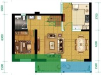 5室2廳2陽臺 新希望白麓城三期戶型圖