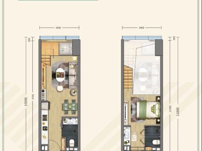 1室1廳1陽臺 潤城第四大道