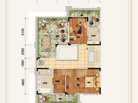 6室3廳4陽臺 華夏御府天璟灣別墅戶型圖