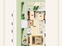 5室2廳3陽臺 華夏御府天璟灣別墅戶型圖