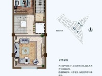 6室2廳3陽(yáng)臺(tái) 萬(wàn)輝星城森語(yǔ)苑別墅戶型圖