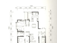 5室2廳3陽臺(tái) 德潤朗悅灣戶型圖