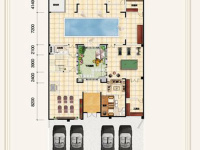 8室3廳4陽臺 華夏御府天璟灣別墅戶型圖