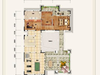 8室3廳4陽臺 華夏御府天璟灣別墅戶型圖