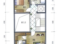 5室2廳3陽(yáng)臺(tái) 海東俊園一期別墅戶型圖