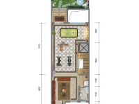 6室3廳3陽臺 滇池ONE 6號地塊別墅戶型圖