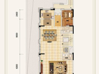 5室2廳3陽臺 華夏御府天璟灣別墅戶型圖