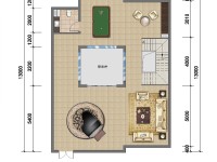 5室3廳3陽臺(tái) 中鐵諾德山海春風(fēng)A14地塊別墅戶型圖