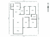 4室2廳2陽臺 廣源小區(qū)一組團戶型圖