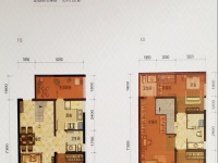 4室2廳3陽(yáng)臺(tái) 林肯公園三期戶型圖
