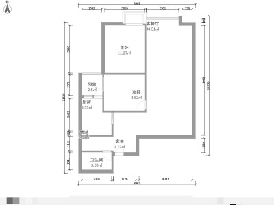 3室1厅1阳台 和谐世纪（和谐家园）户型图