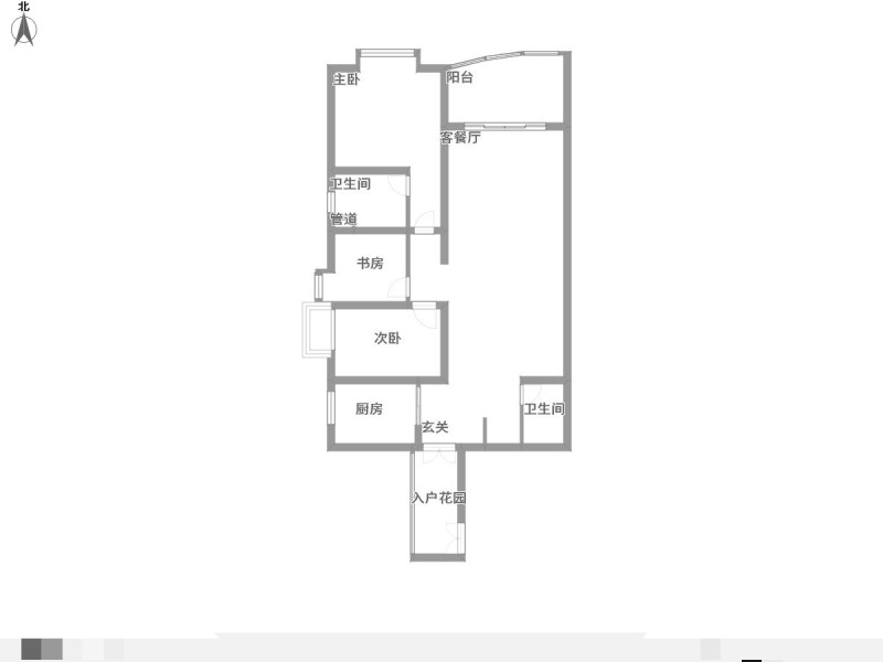 4室2厅1阳台 和谐世纪（和谐家园）户型图