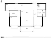 4室2廳1陽(yáng)臺(tái) 假日城市戶型圖