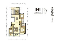 5室2廳2陽臺(tái) 俊發(fā)城茉莉苑戶型圖