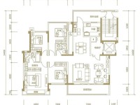 4室2廳2陽臺 北大資源頤和1898二期戶型圖