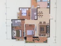 4室2廳2陽(yáng)臺(tái) 新希望觀瀾匯戶型圖