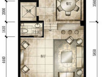 5室4廳4陽臺(tái) 公園1903康醍別墅戶型圖