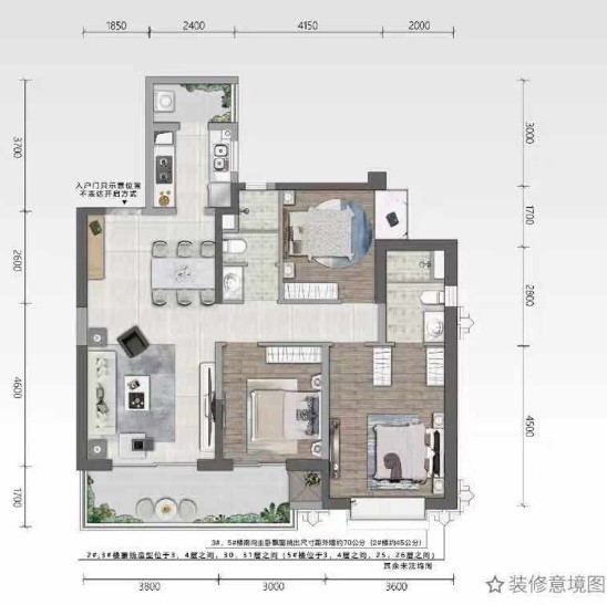 世茂璀璨傾城戶型圖