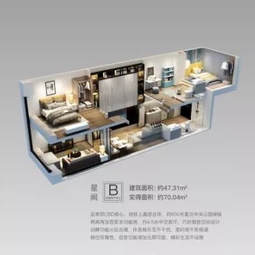 PGC紫金中心戶型圖