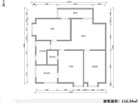 3室2廳2陽(yáng)臺(tái) 銀海領(lǐng)域戶型圖
