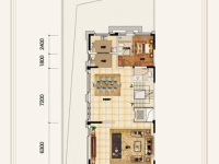 7室4廳5陽臺 華夏御府天璟灣別墅戶型圖
