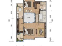 5室3廳3陽臺(tái) 中鐵諾德山海春風(fēng)A14地塊別墅戶型圖